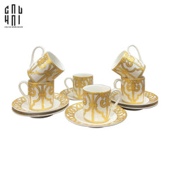 Set 6 Tách Cà Phê Espresso Petite Elite-LY THỦY TINH-CẬU HAI HOME DECOR