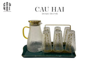 Set Bình Nước Devine 9Pcs SS25-Set bình nước Carafe & Glassware Ensemble-CẬU HAI HOME DECOR
