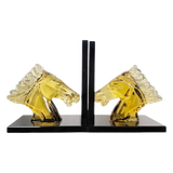 Set Chặn Sách Pha Lê Cristalleries Ésquetre De Cheval-TƯỢNG TRANG TRÍ-CẬU HAI HOME DECOR