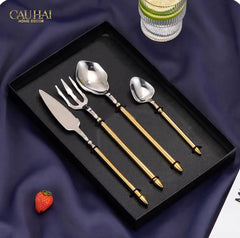 Set Dao Muỗng Nĩa 4 Món Atlantic Legendary Trident Prestige Dinner Cutlery 4pcs-Dinner Cutlery Set Dao Muỗng Nĩa-CẬU HAI HOME DECOR