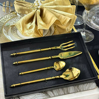 Set Dao Muỗng Nĩa 4 Món Atlantic Legendary Trident Prestige Dinner Cutlery 4pcs-Dinner Cutlery Set Dao Muỗng Nĩa-CẬU HAI HOME DECOR