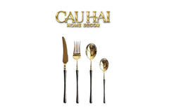 Set Dao Muỗng Nĩa 4 Món Phantom Glamour Trident Couture Dinner Cutlery 4Pcs-CẬU HAI HOME DECOR