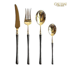 Set Dao Muỗng Nĩa 4 Món Phantom Glamour Trident Couture Dinner Cutlery 4Pcs-CẬU HAI HOME DECOR