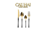 Set Dao Muỗng Nĩa 4 Món Phantom Premium Dinner Cutlery 4Pcs-Dinner Cutlery Set Dao Muỗng Nĩa-Đối tác tại Trung Quốc theo từng đơn đặt hàng-CẬU HAI HOME DECOR