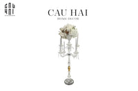 Set Đế Nến Và Hoa Lụa Alexander 120.-Hoa Lụa-CẬU HAI HOME DECOR