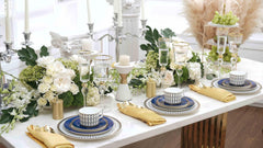 Set Đĩa Bàn Tiệc Âu Ogilvy Banquet Plates 4 Pcs Élégance Cobalt Blue Dinnerware Sets-SET CHÉN DĨA-CẬU HAI HOME DECOR