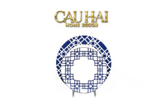Set Đĩa Dinner Gốm Sứ Lattice Atelier Cobalt 2pcs-SET CHÉN DĨA-CẬU HAI HOME DECOR