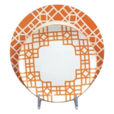 Set Đĩa Dinner Gốm Sứ Lattice Atelier Cognac 2pcs - Cậu Hai Home Decor