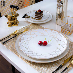Set Dinner First Lady 4Pcs Ss25-SET CHÉN DĨA-CẬU HAI HOME DECOR