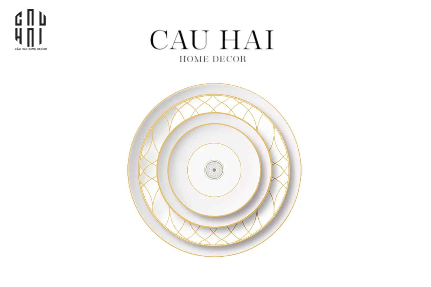 Set Dinner First Lady 4Pcs Ss25-SET CHÉN DĨA-CẬU HAI HOME DECOR