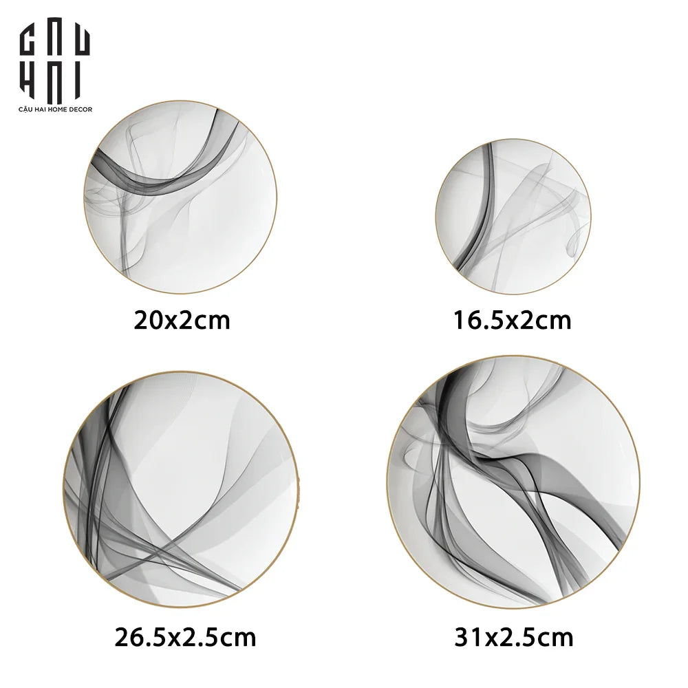 Set Dinner Le Gris 4Pcs Ss25-SET CHÉN DĨA-CẬU HAI HOME DECOR