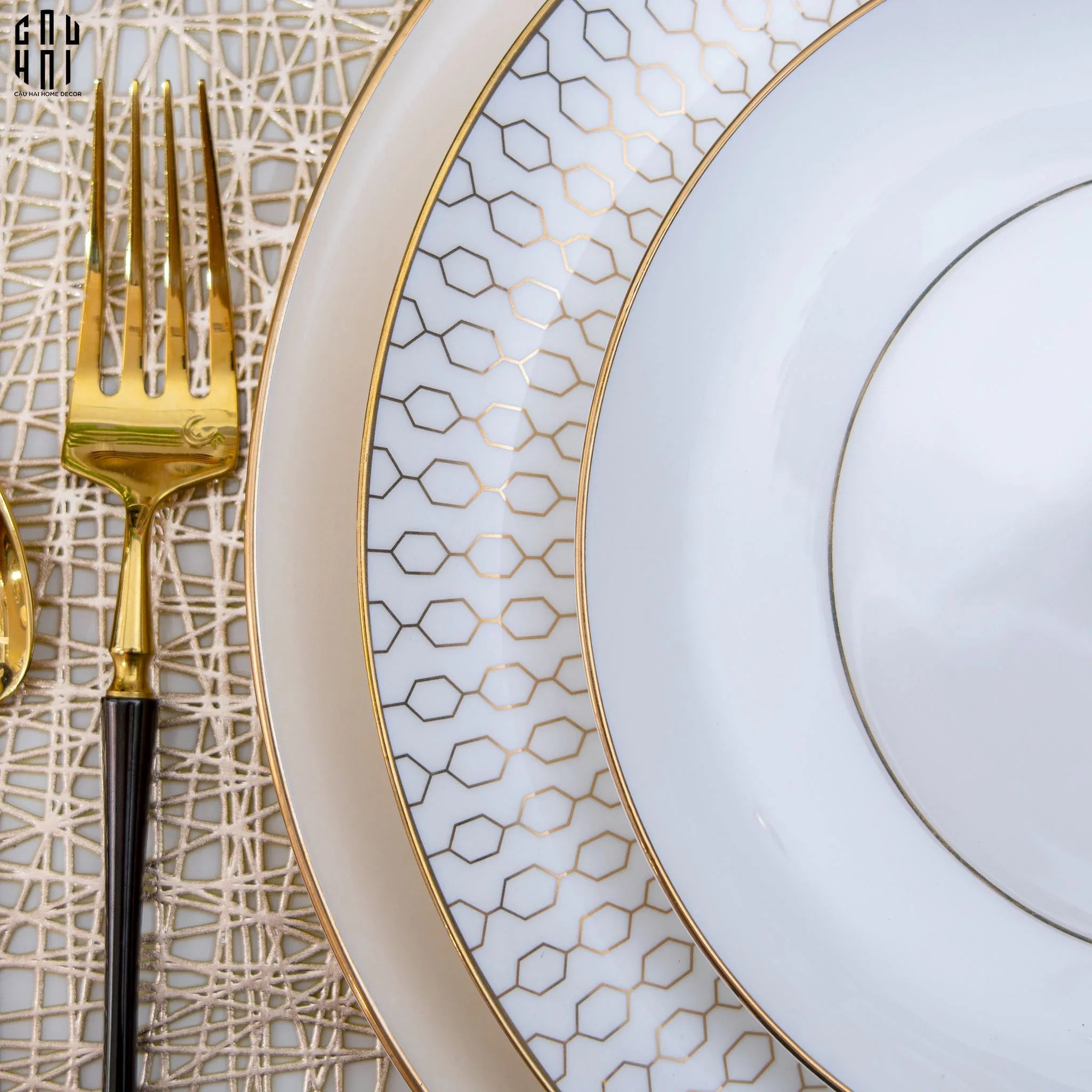 Set Dinner Le Palais 3Pcs Ss22-SET CHÉN DĨA-CẬU HAI HOME DECOR