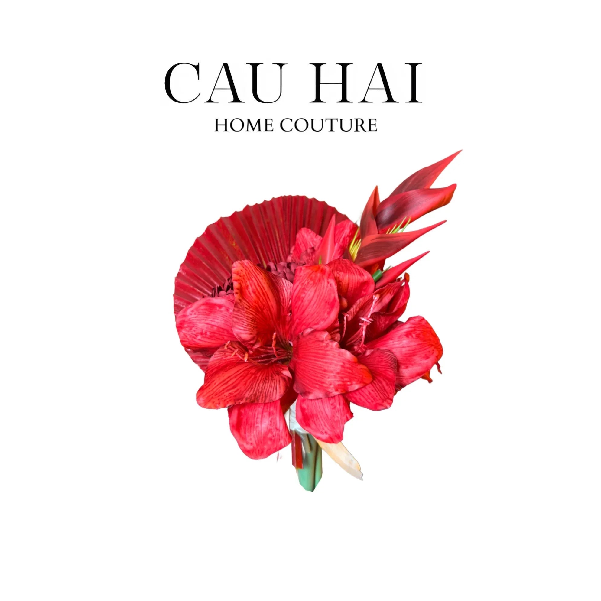 Set Hoa Huệ Tứ Phương-TƯỢNG TRANG TRÍ-CẬU HAI HOME DECOR