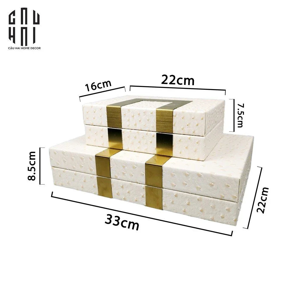 Set Hộp Trang Sức Glorious Ss22-HỘP TRANG SỨC-CẬU HAI HOME DECOR