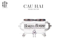 Set Khay Và 2 Ly Morning Bathroom Vanity-KHAY TRANG TRÍ-CẬU HAI HOME DECOR