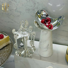 Set Muỗng - Silver Coffee Spoon Swan Carousel 6 Cái-Dinner Cutlery Set Dao Muỗng Nĩa-CẬU HAI HOME DECOR