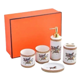 Maison Couture - Set Nhà Tắm H Class Oriental Héritage Cheval Premium 5Pcs Bathroom Vanities-Set nhà tắm bathroom vanities-Đối tác tại Trung Quốc theo từng đơn đặt hàng-CẬU HAI HOME DECOR