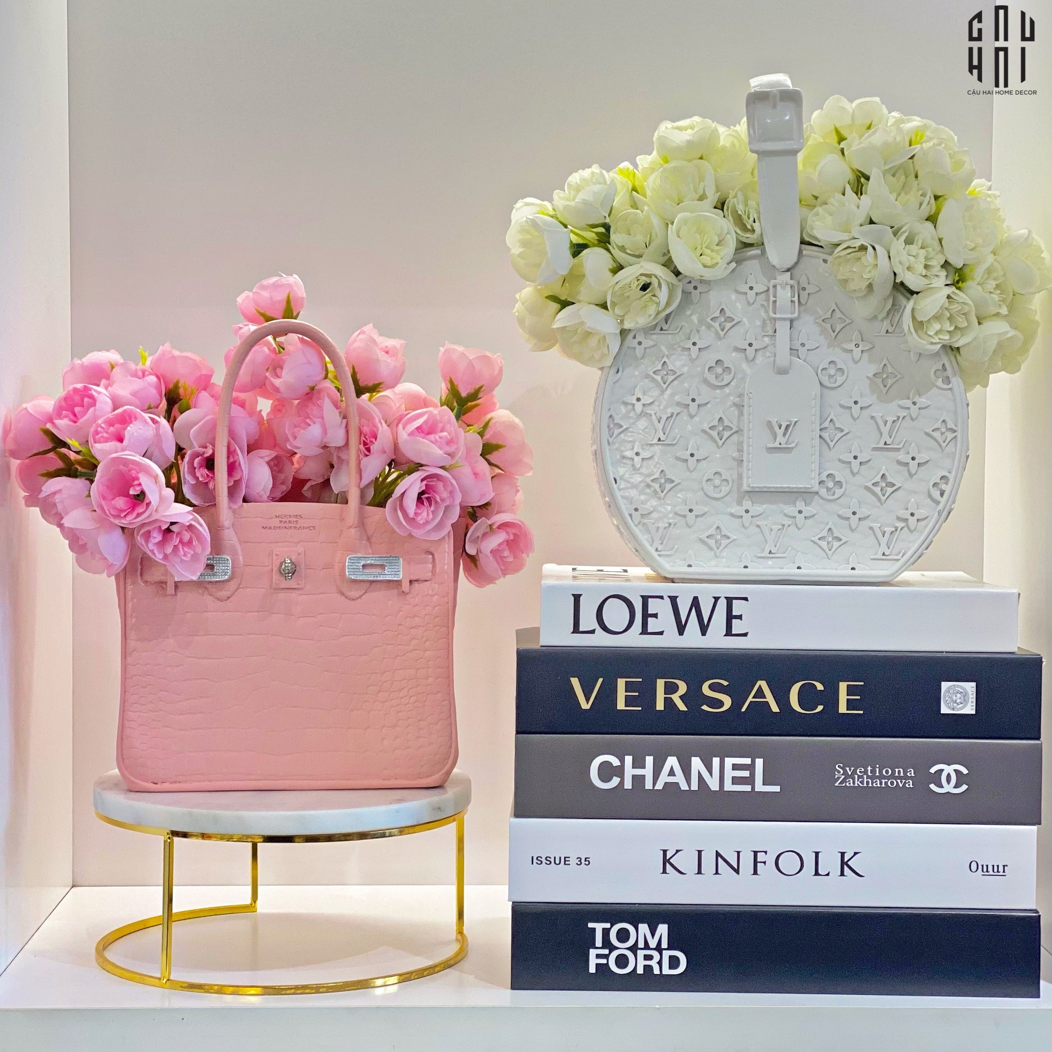 Set Sách Trang Trí Phong Cách Hiện Đại-CẬU HAI HOME DECOR