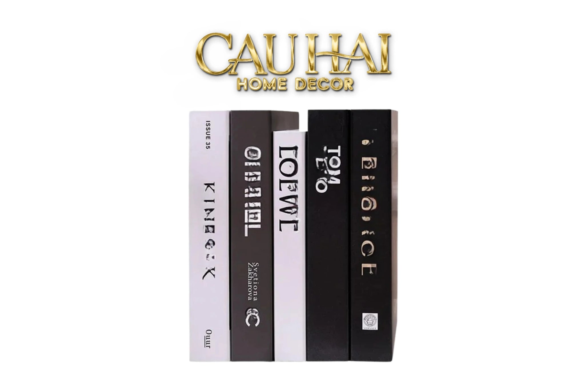 Set Sách Trang Trí Phong Cách Hiện Đại Size L-SÁCH TRANG TRÍ-CẬU HAI HOME DECOR