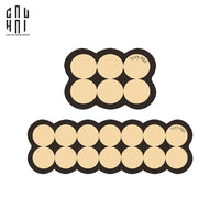 Set Thảm Bếp Da 45x75/150 Cao Cấp - Multi Dot Latte-THẢM BẾP-CẬU HAI HOME DECOR