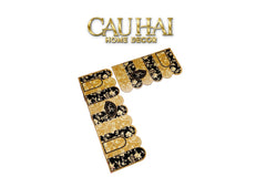 Set Thảm Bếp Da Cao Cấp - Water & Oil Repellent - 45x75/150 Cloud of Golden Era-CẬU HAI HOME DECOR
