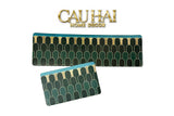 Set Thảm Bếp Da Cao Cấp - Water & Oil Repellent 45x75/150 - The Emerald Arch-THẢM BẾP-CẬU HAI HOME DECOR