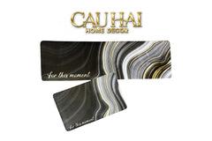 Set Thảm Bếp Da Cao Cấp - Water & Oil Repellent45x75/150 - Saturn Stella-THẢM BẾP-CẬU HAI HOME DECOR