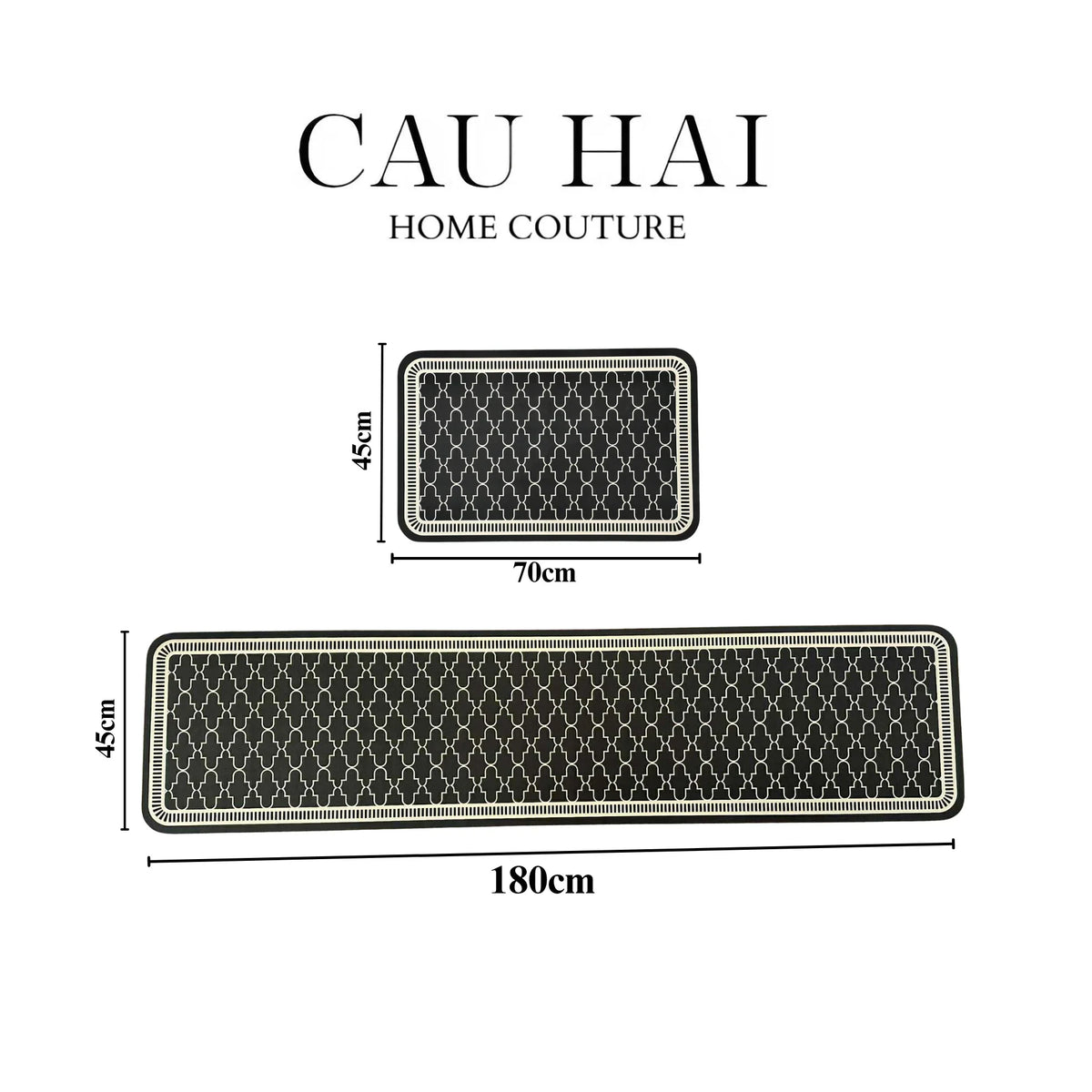 Set Thảm Bếp Microfiber 180 - Athena Trellis-THẢM BẾP-CẬU HAI HOME DECOR