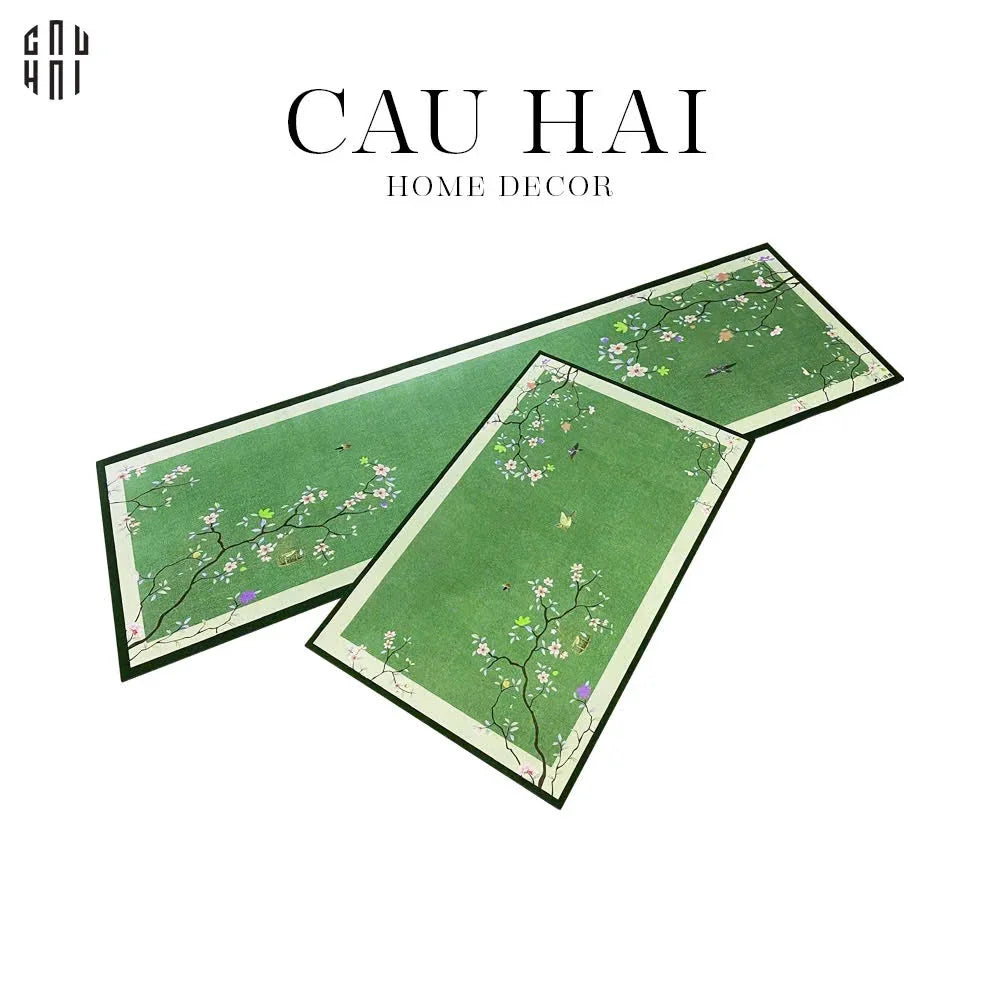 Set Thảm Bếp Microfiber 45x75/150 - Angel Bird-THẢM BẾP-CẬU HAI HOME DECOR