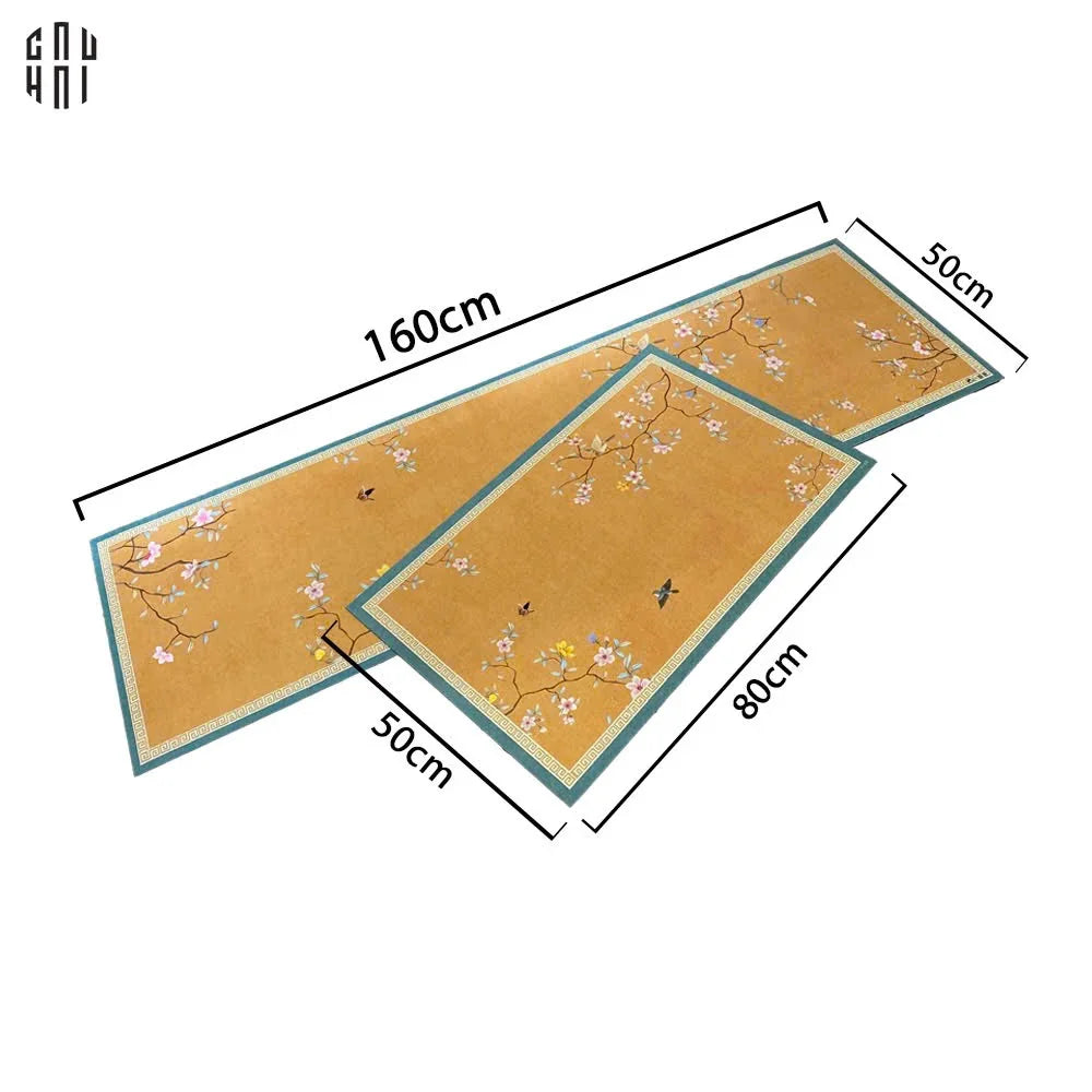 Set Thảm Bếp Microfiber 45x75/150 - Marvelous Spring-THẢM BẾP-CẬU HAI HOME DECOR