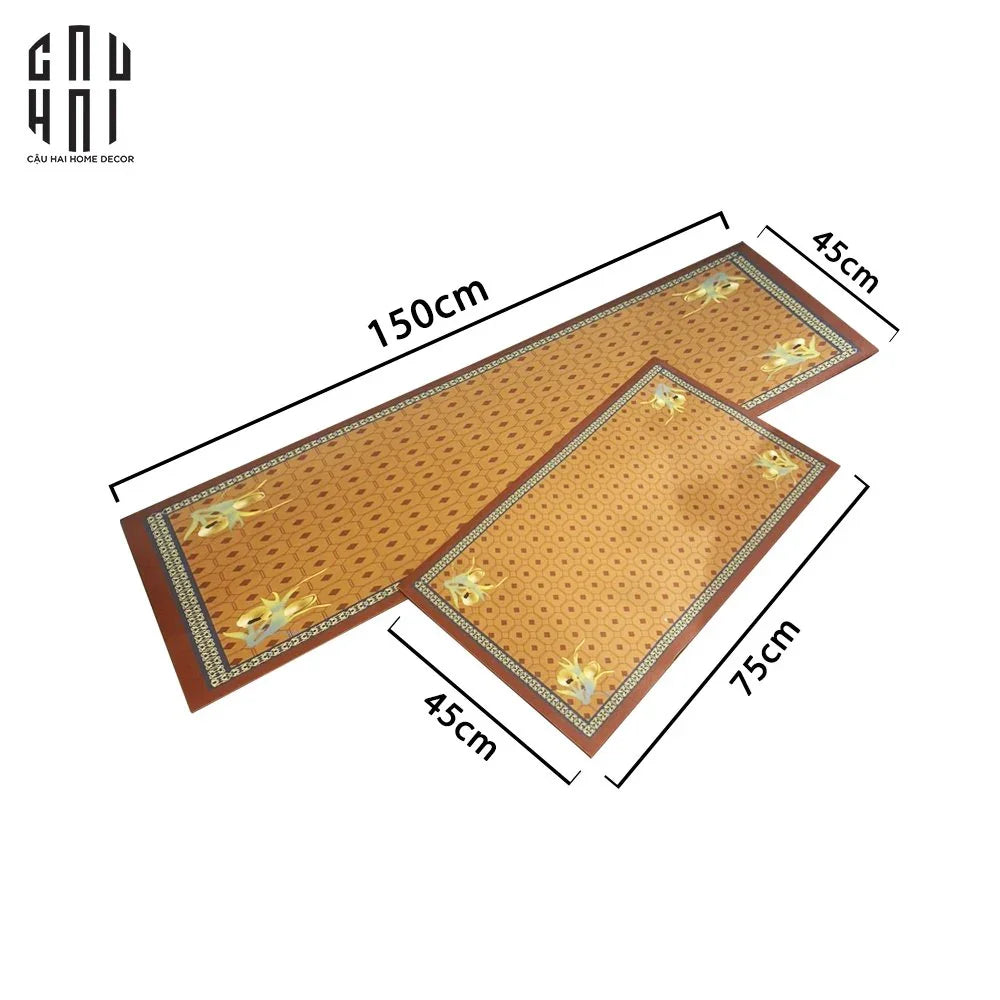 Set Thảm Bếp Microfiber 45x75/150 - Wallace-THẢM BẾP-CẬU HAI HOME DECOR