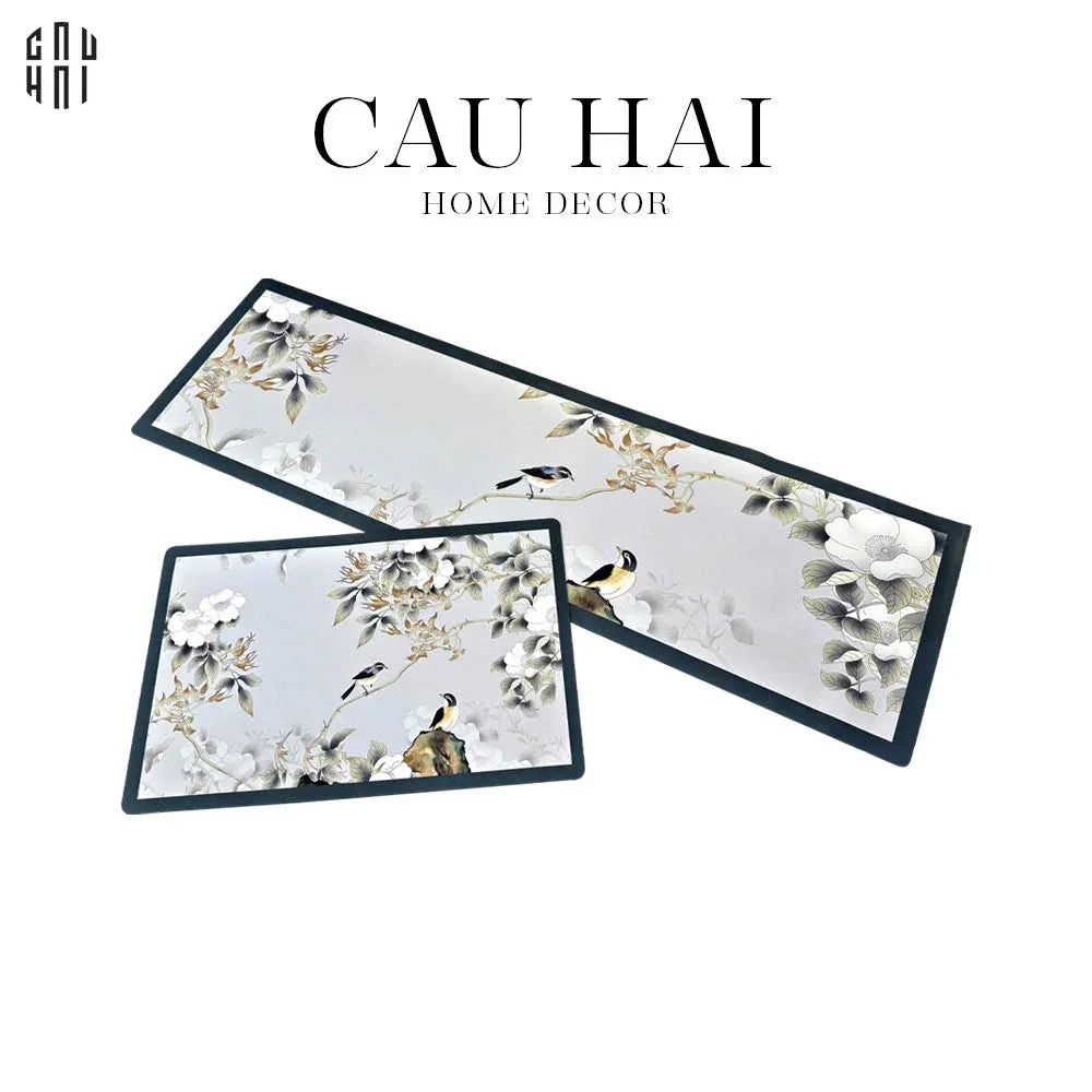 Set Thảm Bếp Microfiber Nappa Gen 8 45x75/150 - Royal Canari-THẢM BẾP-CẬU HAI HOME DECOR