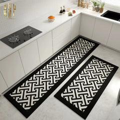 Set Thảm Bếp Nhung Bỉ 145x75/150 - Lignes D'Art-THẢM BẾP-CẬU HAI HOME DECOR
