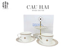 Set Trà Chiều Anh Quốc Louis.V Ss2025 - "Art De Vivre" - Full Box-SET BÌNH TRÀ-CẬU HAI HOME DECOR