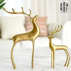 Set Tượng Golden Alley Premium-TƯỢNG TRANG TRÍ-CẬU HAI HOME DECOR