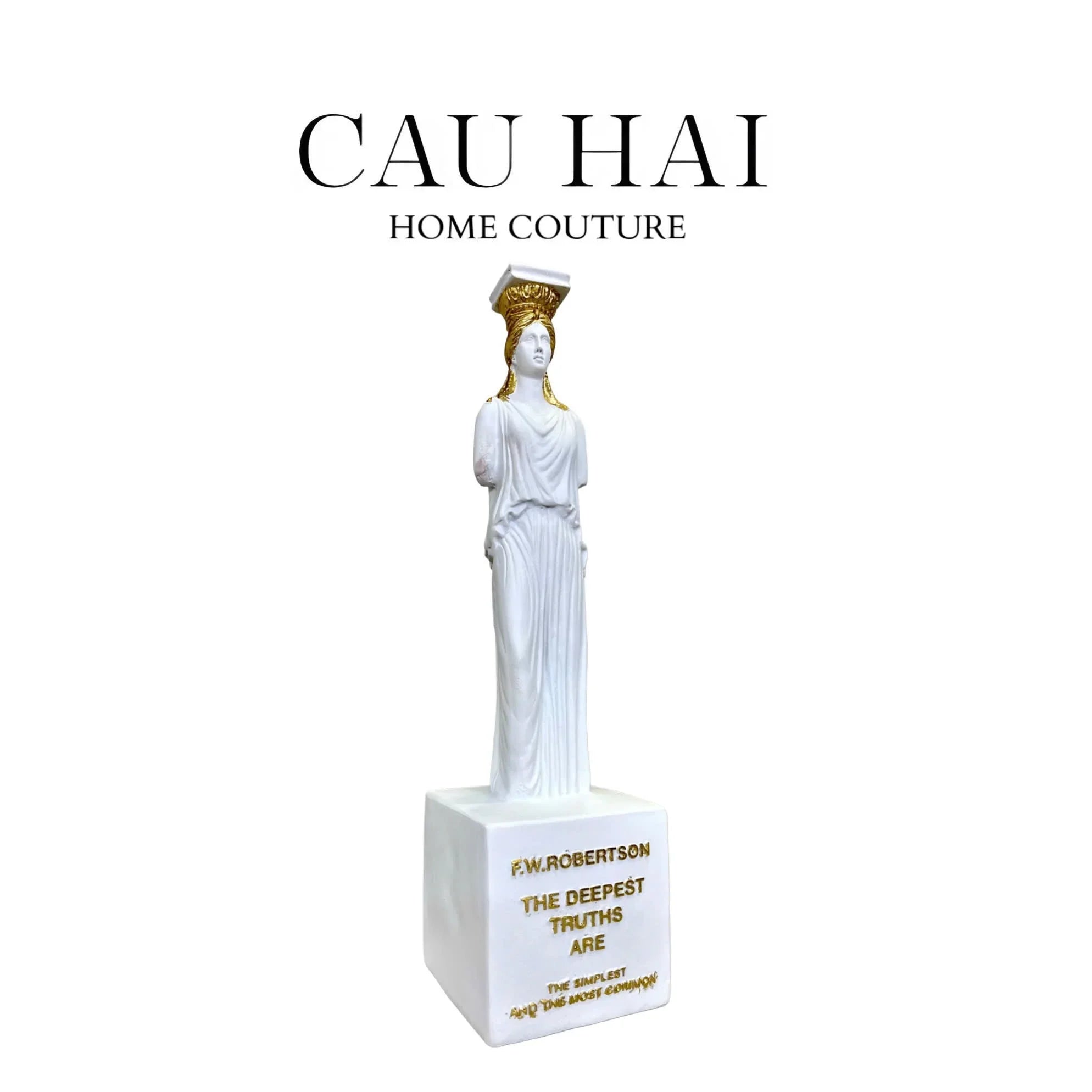 Set Tượng Hy Lạp - La Mã Phục Hưng Renaissance Heritage D’Or Valencia Gallery-TƯỢNG TRANG TRÍ-CẬU HAI HOME DECOR