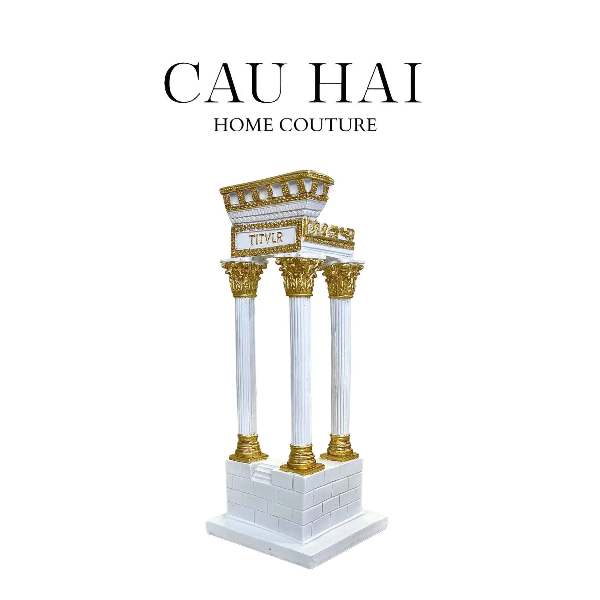 Set Tượng Hy Lạp - La Mã Phục Hưng Renaissance Heritage D’Or Valencia Gallery-TƯỢNG TRANG TRÍ-CẬU HAI HOME DECOR