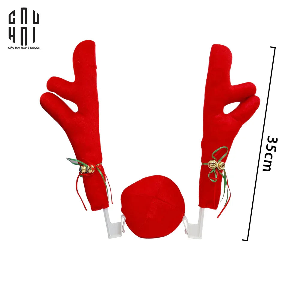 Sừng Giáng Sinh Treo Oto-TRANG TRÍ GIÁNG SINH-CẬU HAI HOME DECOR