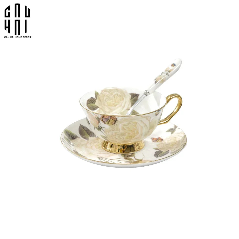 Tách Trà Camélia-BỘ BÌNH TRÀ-CẬU HAI HOME DECOR