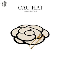 Tấm Lót Microfiber Blanc Rose-CẬU HAI HOME DECOR