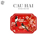 Tấm Lót Microfiber Red Blossom Spring 30X40Cm-TẤM LÓT BÀN ĂN-Đối tác tại Trung Quốc theo từng đơn đặt hàng-CẬU HAI HOME DECOR