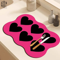 Tấm Lót Microfiber Sweetheart Glow-TẤM LÓT BÀN ĂN-CẬU HAI HOME DECOR