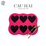 Tấm Lót Microfiber Sweetheart Glow-TẤM LÓT BÀN ĂN-Đối tác tại Trung Quốc theo từng đơn đặt hàng-CẬU HAI HOME DECOR