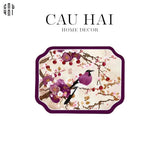 Tấm Lót Microfiber Violet Blossom Spring 30X40Cm-TẤM LÓT BÀN ĂN-Đối tác tại Trung Quốc theo từng đơn đặt hàng-CẬU HAI HOME DECOR
