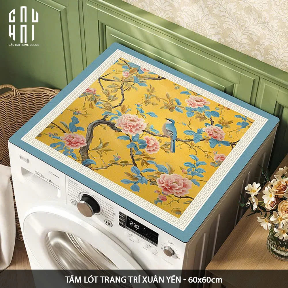 Tấm Lót Tablemat Microfiber Xuân Yến 50X50-TẤM LÓT BÀN ĂN-CẬU HAI HOME DECOR
