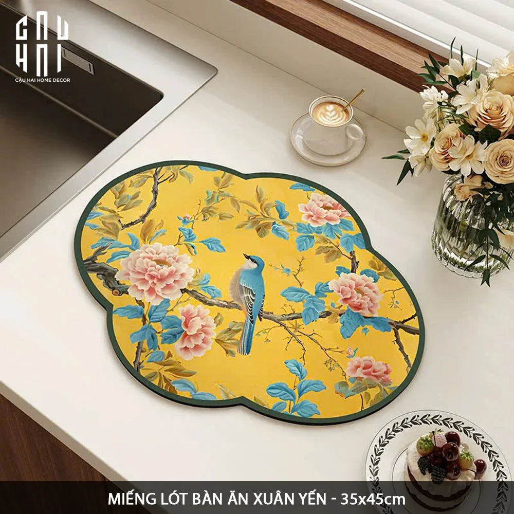 Tấm Lót Xuân Yến 35X45Cm-TẤM LÓT BÀN ĂN-CẬU HAI HOME DECOR
