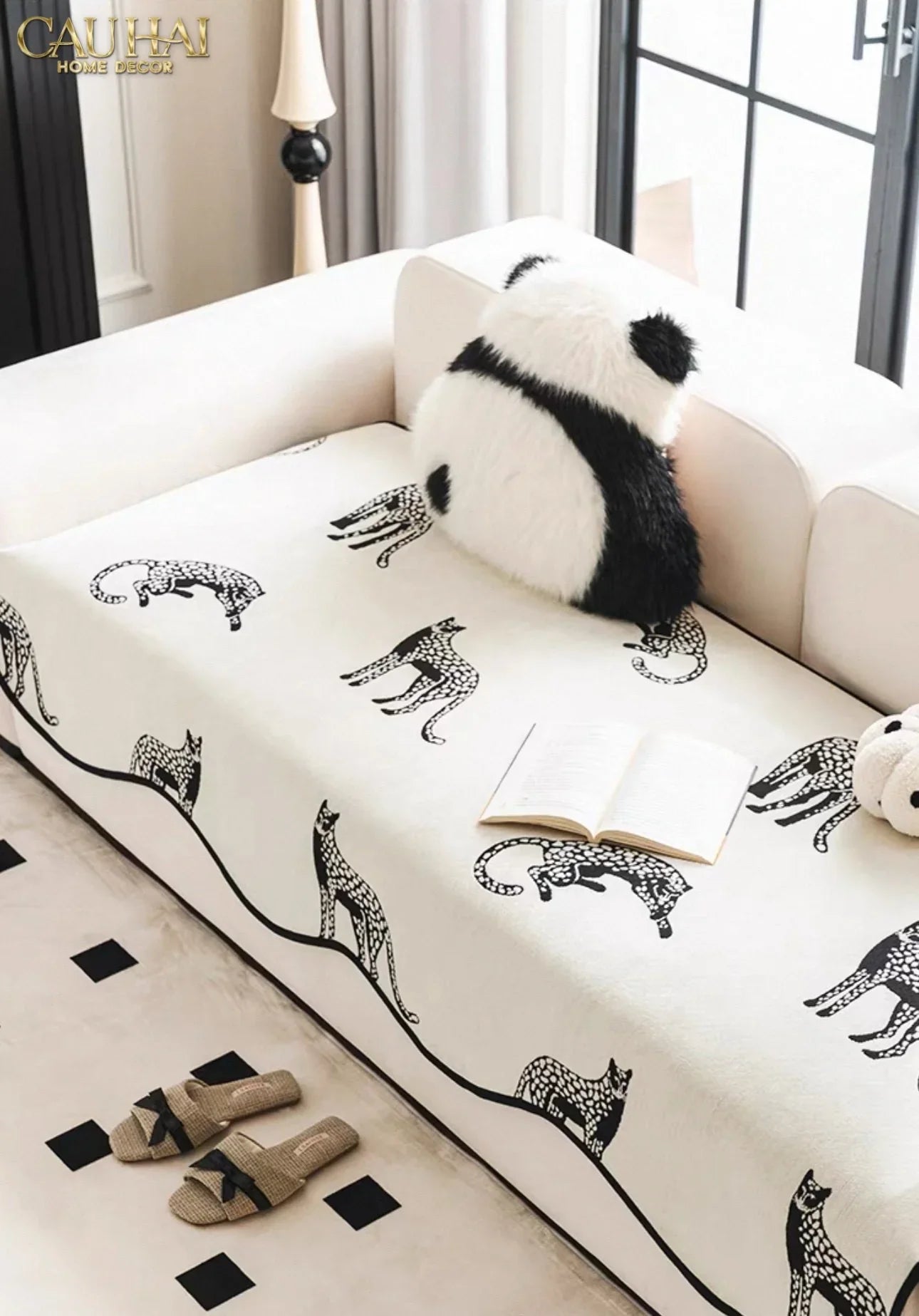Tấm Phủ Sofa - 90X210 - Panther Squad-NỘI THẤT-CẬU HAI HOME DECOR