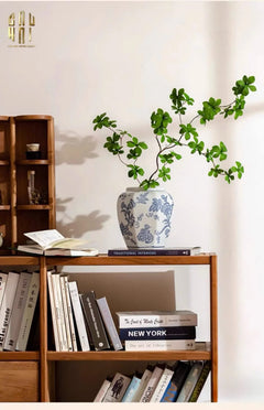 "Tết" Couture - Bình Hoa Sứ Tráng Men Indochine Flora-CẬU HAI HOME DECOR