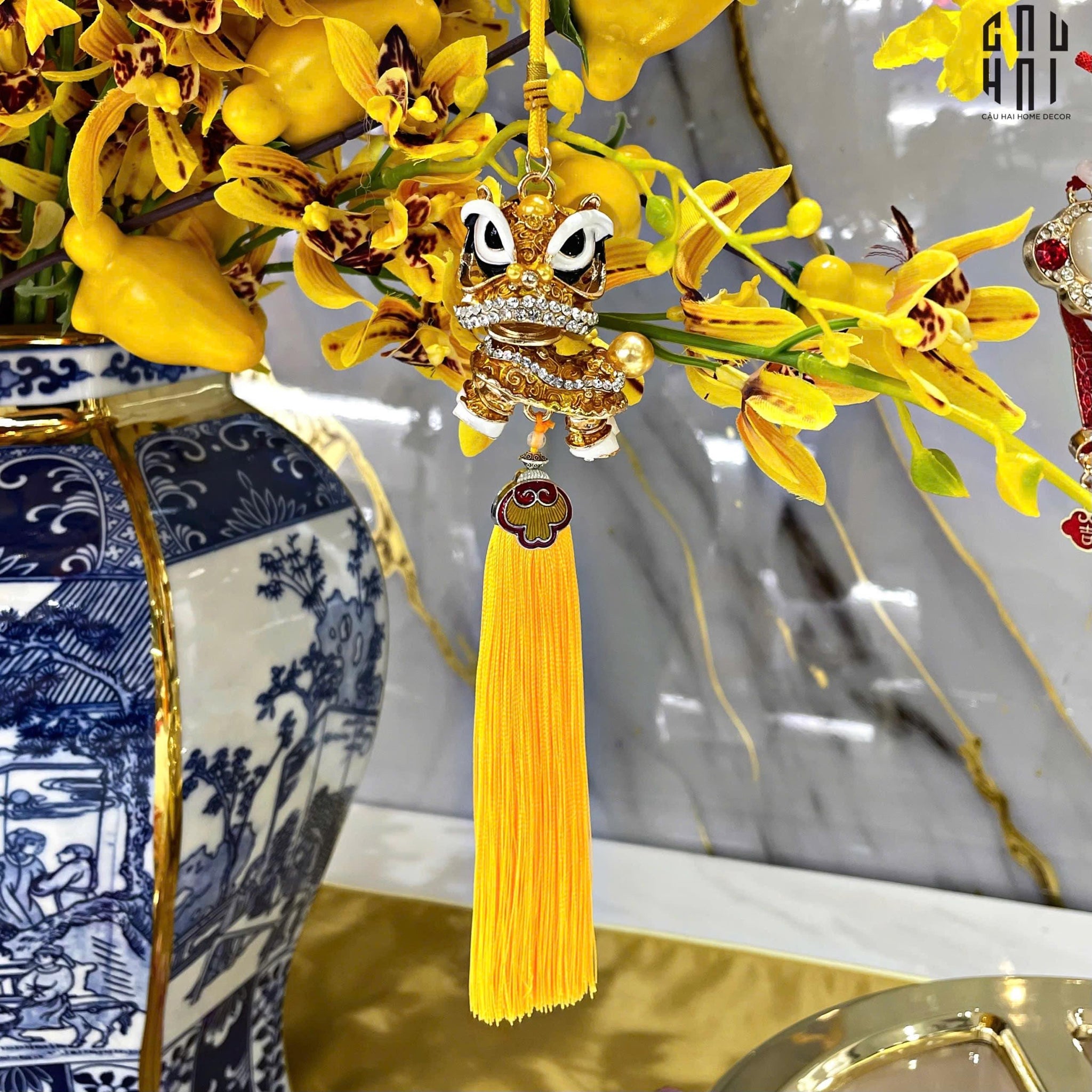 Tết Couture - Dây Treo Kim Lân Vàng-Trang Trí Tết-CẬU HAI HOME DECOR