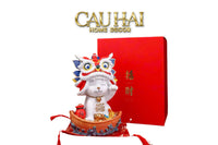 Tết Couture - Gift Set Tượng Mèo Kim Lân Song Hỷ - Vượng Tài-TƯỢNG TRANG TRÍ-CẬU HAI HOME DECOR